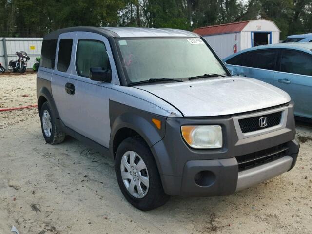 5J6YH18524L003112 - 2004 HONDA ELEMENT EX SILVER photo 1