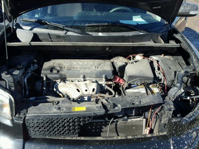 JTLKE50E781053954 - 2008 TOYOTA SCION XB BLACK photo 7