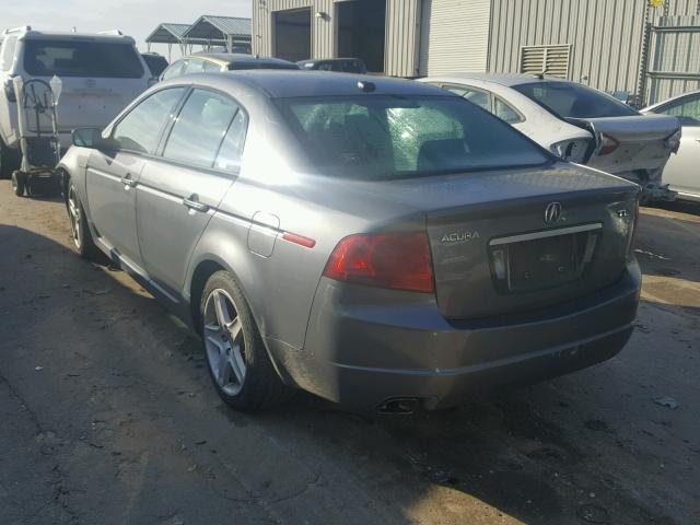 19UUA66224A029933 - 2004 ACURA TL GREEN photo 3