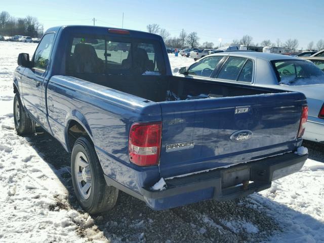 1FTYR10D38PA63968 - 2008 FORD RANGER BLUE photo 3