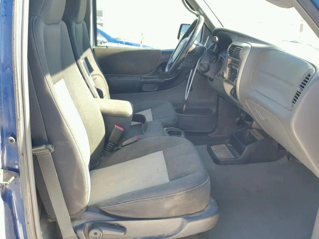 1FTYR10D38PA63968 - 2008 FORD RANGER BLUE photo 5