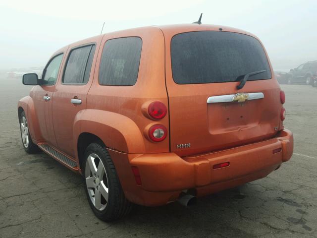 3GNDA53P38S578710 - 2008 CHEVROLET HHR LT ORANGE photo 3