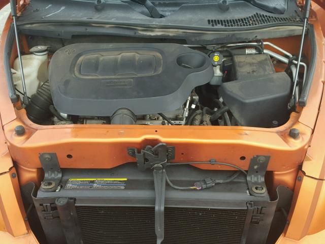 3GNDA53P38S578710 - 2008 CHEVROLET HHR LT ORANGE photo 7