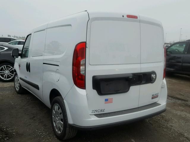 ZFBERFBB0H6F24003 - 2017 RAM PROMASTER WHITE photo 3