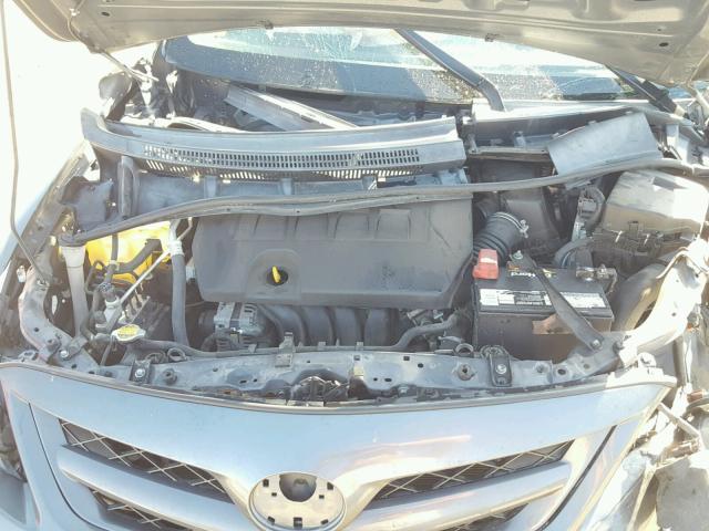 2T1BU4EE6BC618439 - 2011 TOYOTA COROLLA BA CHARCOAL photo 7