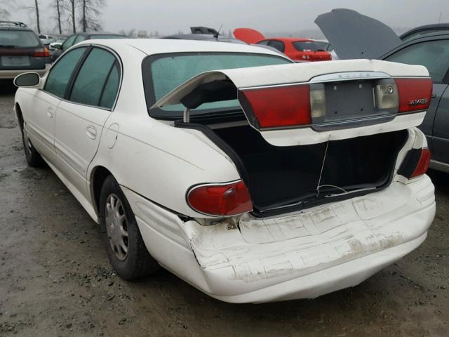 1G4HP52K044102774 - 2004 BUICK LESABRE CU WHITE photo 3
