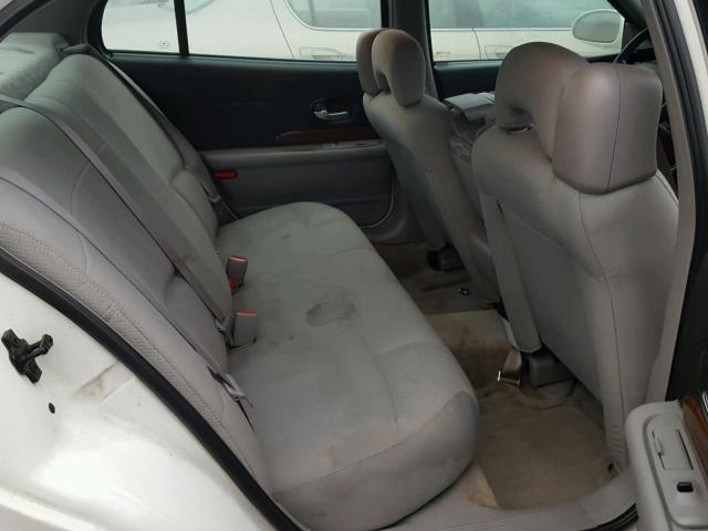 1G4HP52K044102774 - 2004 BUICK LESABRE CU WHITE photo 6