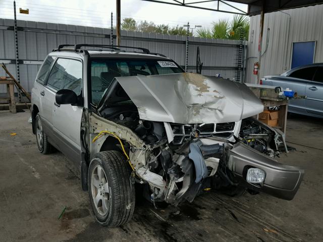 JF1SF6553YH712164 - 2000 SUBARU FORESTER S SILVER photo 1
