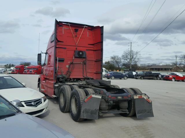 4V4NC9EG9FN180196 - 2015 VOLVO VN VNL RED photo 3