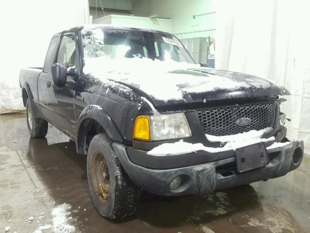 1FTYR44U83TA50256 - 2003 FORD RANGER SUP BLACK photo 1