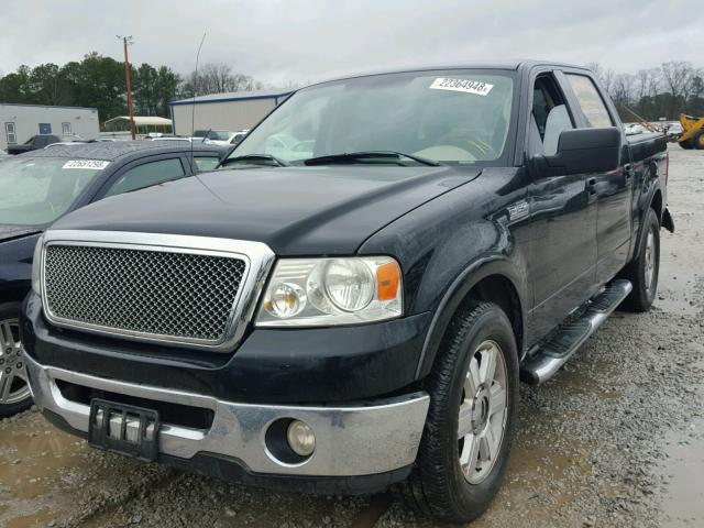 1FTPW12586FA04282 - 2006 FORD F150 SUPER BLACK photo 2