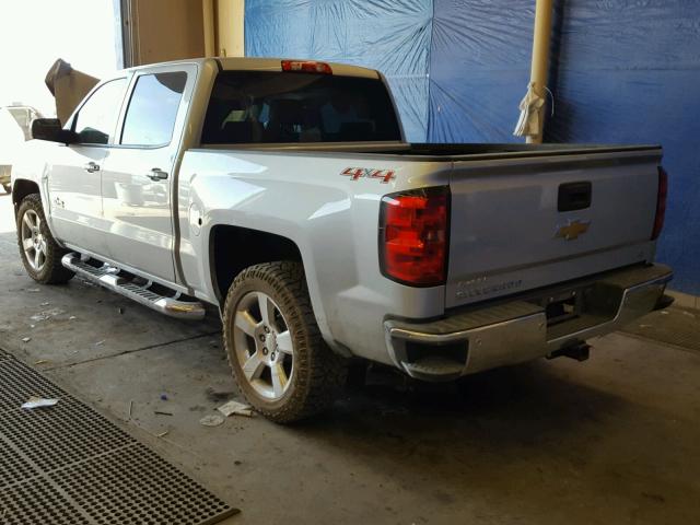 3GCUKREC5EG458252 - 2014 CHEVROLET SILVERADO SILVER photo 3