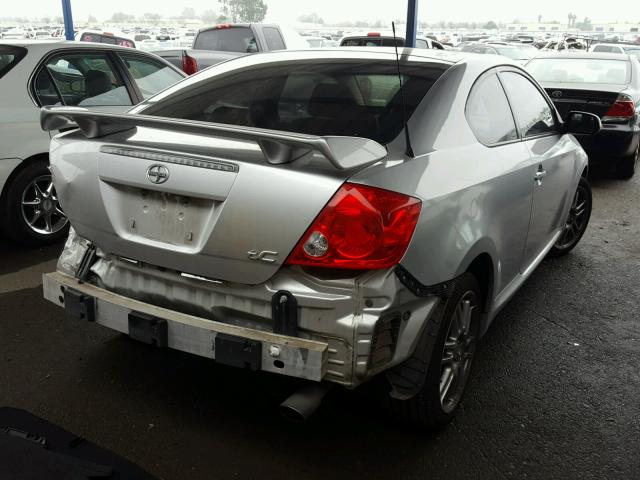 JTKDE177370175230 - 2007 TOYOTA SCION TC 银色 照片 4