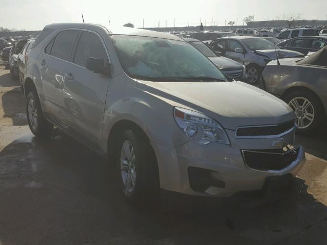 1GNALAEK1FZ101152 - 2015 CHEVROLET EQUINOX LS BEIGE photo 1