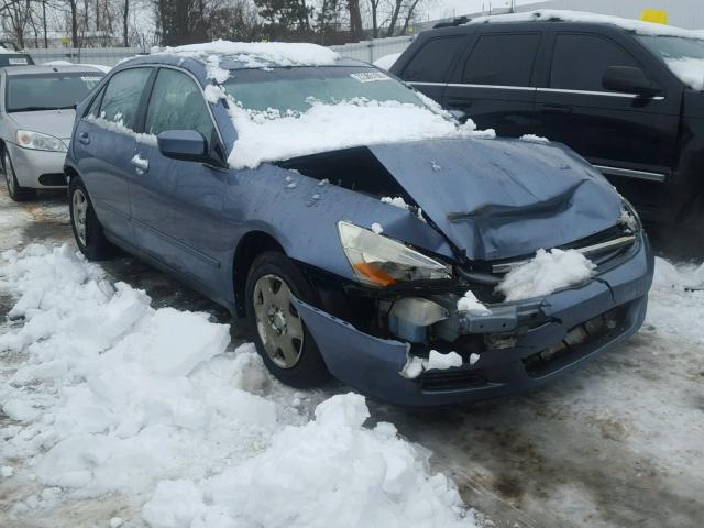 1HGCM56407A009795 - 2007 HONDA ACCORD LX BLUE photo 1