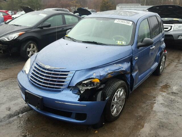 3A8FY58B06T252146 - 2006 CHRYSLER PT CRUISER BLUE photo 2