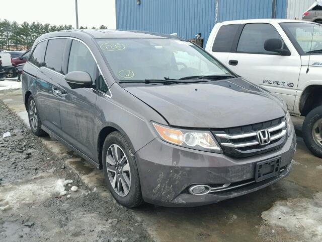 5FNRL5H94EB122626 - 2014 HONDA ODYSSEY TO GRAY photo 1