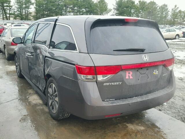 5FNRL5H94EB122626 - 2014 HONDA ODYSSEY TO GRAY photo 3