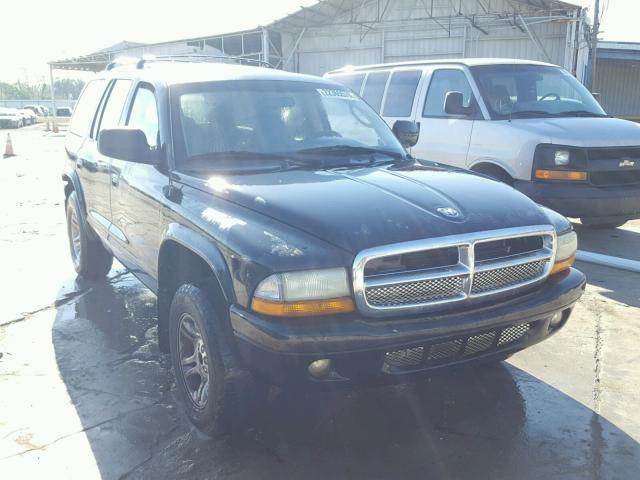 1D4HS48Z93F501173 - 2003 DODGE DURANGO SL BLACK photo 1