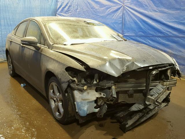 3FA6P0H73FR126133 - 2015 FORD FUSION SE GRAY photo 1