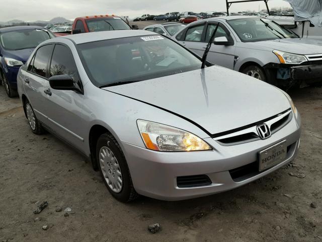 1HGCM56127A228036 - 2007 HONDA ACCORD VAL SILVER photo 1