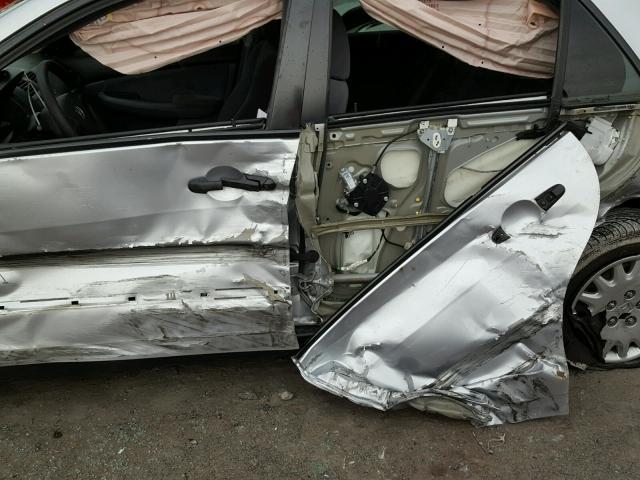 1HGCM56127A228036 - 2007 HONDA ACCORD VAL SILVER photo 9