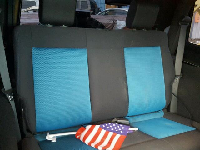 1J4AA2D17AL160354 - 2010 JEEP WRANGLER S BLACK photo 6