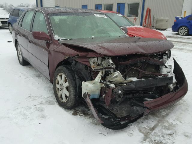 4T1BF28B53U269564 - 2003 TOYOTA AVALON XL MAROON photo 1