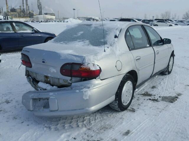 1G1ND52J73M595920 - 2003 CHEVROLET MALIBU SILVER photo 4