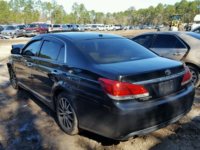 4T1BK3DB5CU469237 - 2012 TOYOTA AVALON BAS BLACK photo 3