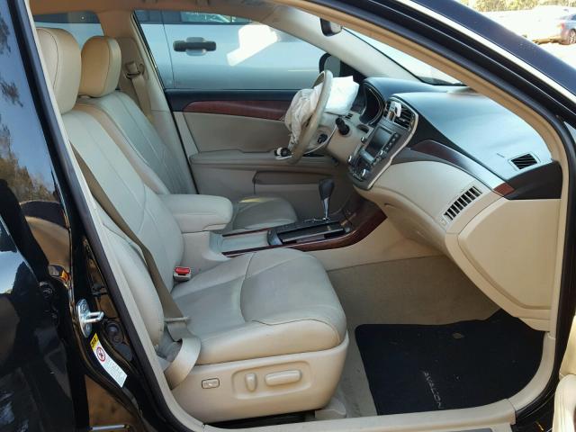 4T1BK3DB5CU469237 - 2012 TOYOTA AVALON BAS 黑色 照片 5