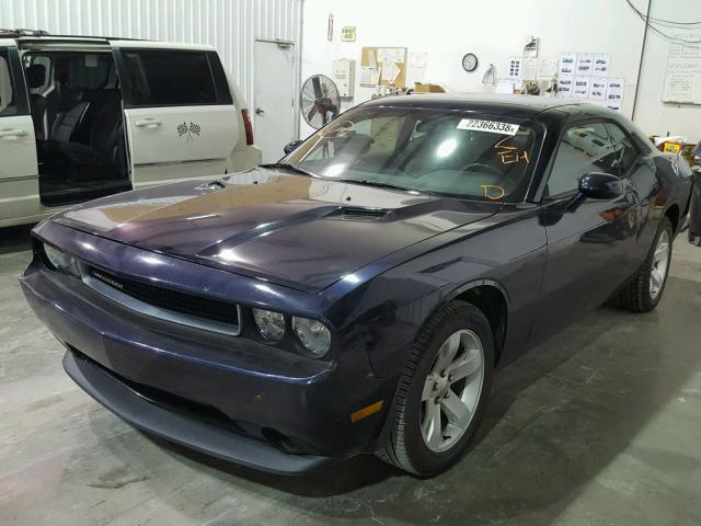 2B3CJ4DG5BH557186 - 2011 DODGE CHALLENGER 蓝色 照片 2