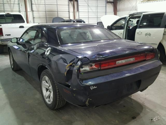 2B3CJ4DG5BH557186 - 2011 DODGE CHALLENGER 蓝色 照片 3