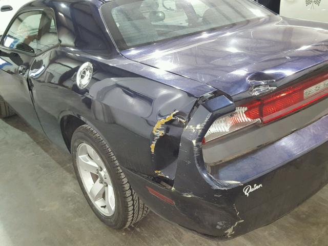 2B3CJ4DG5BH557186 - 2011 DODGE CHALLENGER 蓝色 照片 9