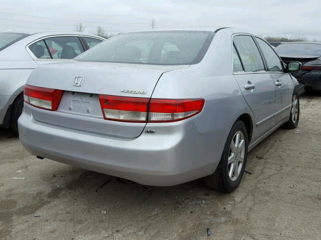 1HGCM665X3A093469 - 2003 HONDA ACCORD EX SILVER photo 4