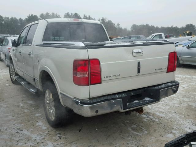 5LTPW18516FJ21500 - 2006 LINCOLN MARK LT WHITE photo 3