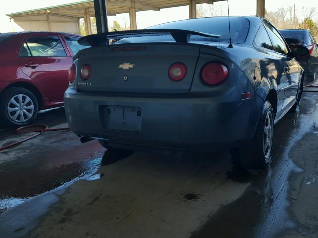 1G1AL18F777330884 - 2007 CHEVROLET COBALT LT GRAY photo 4