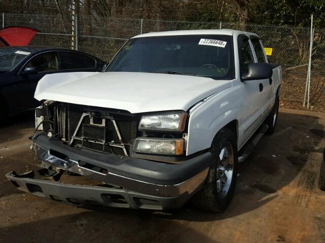 2GCEC13T651314837 - 2005 CHEVROLET SILVERADO WHITE photo 2