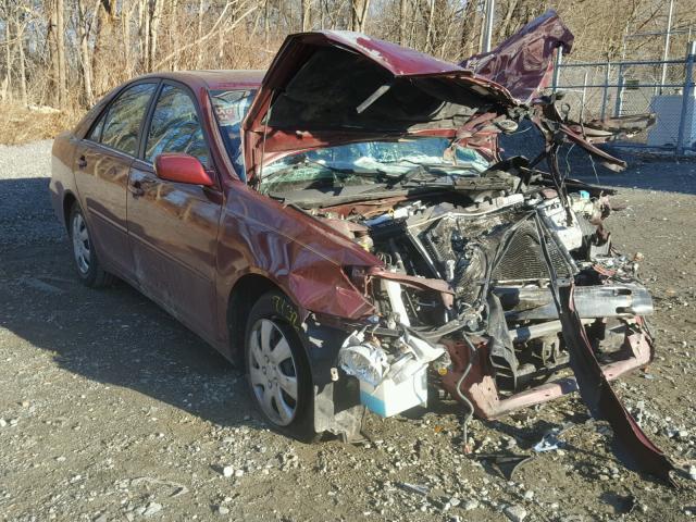 4T1BE32K75U085683 - 2005 TOYOTA CAMRY LE BURGUNDY photo 1