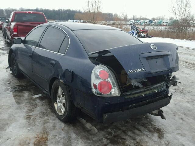 1N4AL11D06N308502 - 2006 NISSAN ALTIMA S BLUE photo 3