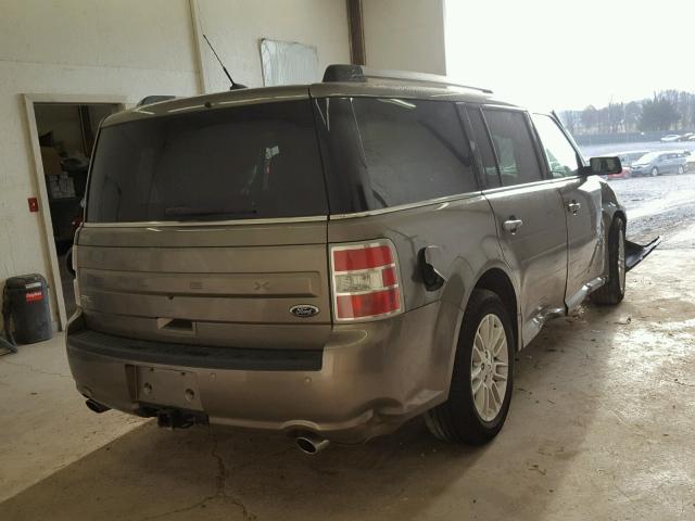 2FMGK5C89EBD24735 - 2014 FORD FLEX SEL Շագանակագույն լուսանկար 4