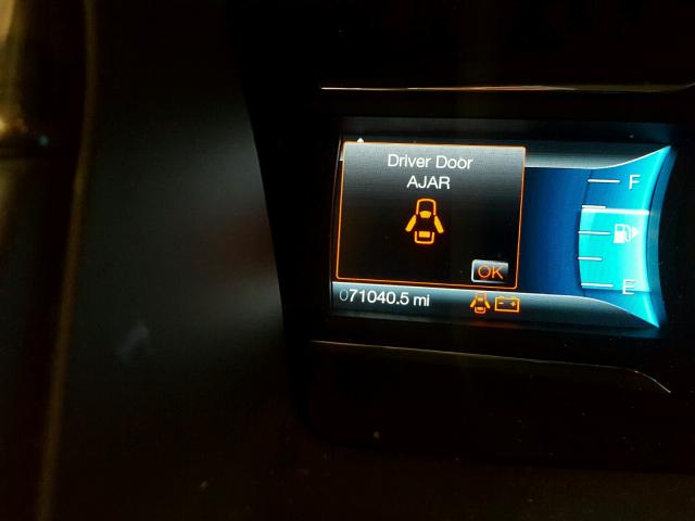 2FMGK5C89EBD24735 - 2014 FORD FLEX SEL Շագանակագույն լուսանկար 8