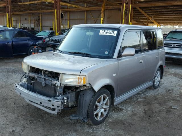 JTLKT324X40163895 - 2004 TOYOTA SCION XB ვერცხლისფერი ფოტო 2