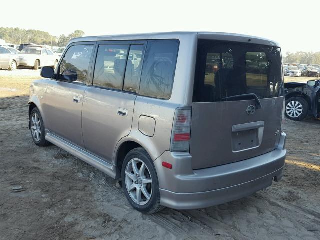 JTLKT324X40163895 - 2004 TOYOTA SCION XB ვერცხლისფერი ფოტო 3