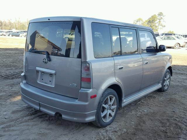 JTLKT324X40163895 - 2004 TOYOTA SCION XB ვერცხლისფერი ფოტო 4