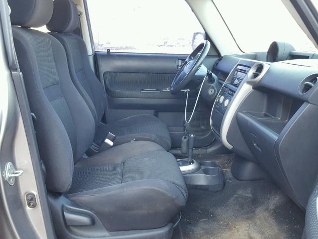 JTLKT324X40163895 - 2004 TOYOTA SCION XB ვერცხლისფერი ფოტო 5