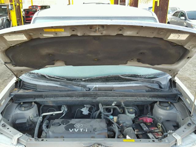 JTLKT324X40163895 - 2004 TOYOTA SCION XB ვერცხლისფერი ფოტო 7