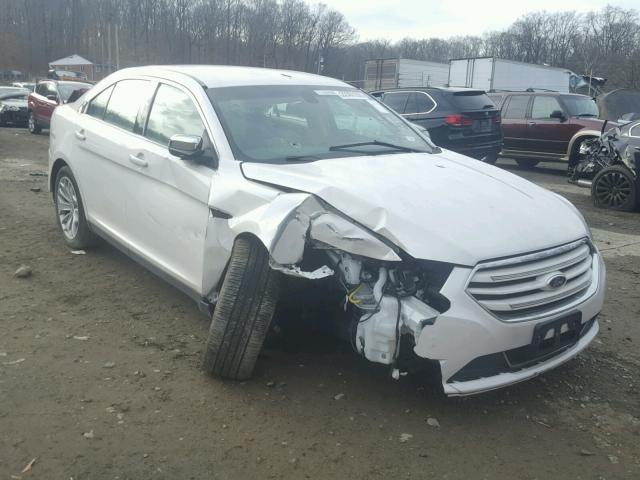 1FAHP2F87FG172040 - 2015 FORD TAURUS LIM WHITE photo 1