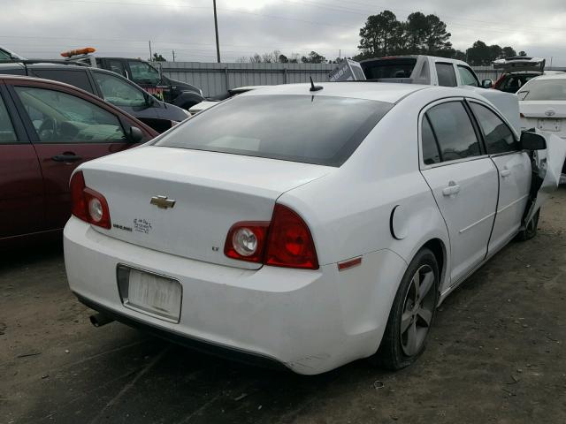 1G1ZJ57B99F150006 - 2009 CHEVROLET MALIBU 2LT WHITE photo 4