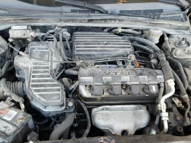 1HGEM22975L009822 - 2005 HONDA CIVIC EX შავი ფოტო 7